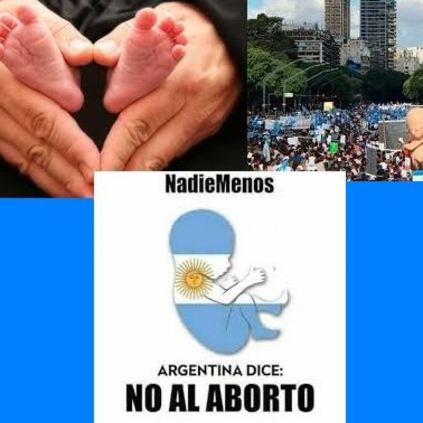 LOS PAÑUELOS POR LA VIDA: NO AL ABORTO