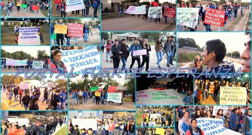 Fuerte Esperanza realizó una Marcha por Veto a la Ley 2832/18