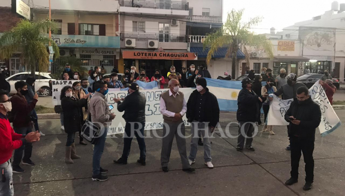 Apoyo a la Policía | Vecinos marcharon en apoyo a la Fuerzas de Seguridad 