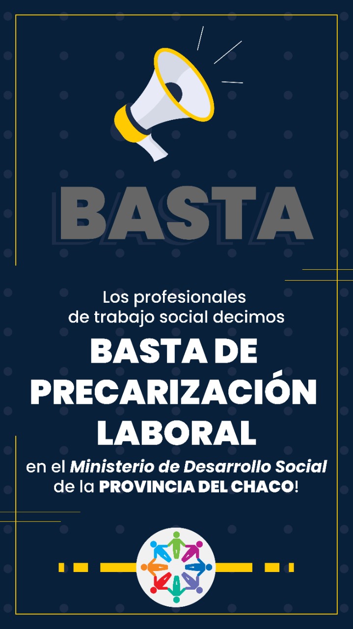 Profesionales de Trabajo Social dice Basta a la Precarización Laboral