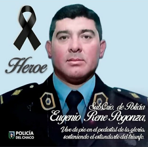 MARU POGONZA DESPIDIO A SU PADRE AL SUB COMISARIO: NO HAY PALABRAS QUE EXPLIQUEN EL VACÍO