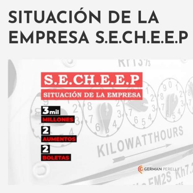 S.E.CH.E.E.P: NUEVOS AUMENTOS A LOS USUARIOS. MÁS DEUDA PARA LA EMPRESA. 