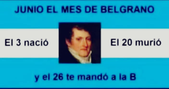 EFEMÉRIDES: BELGRANO, NACIMIENTO, FALLECIMIENTO Y LEGADO!