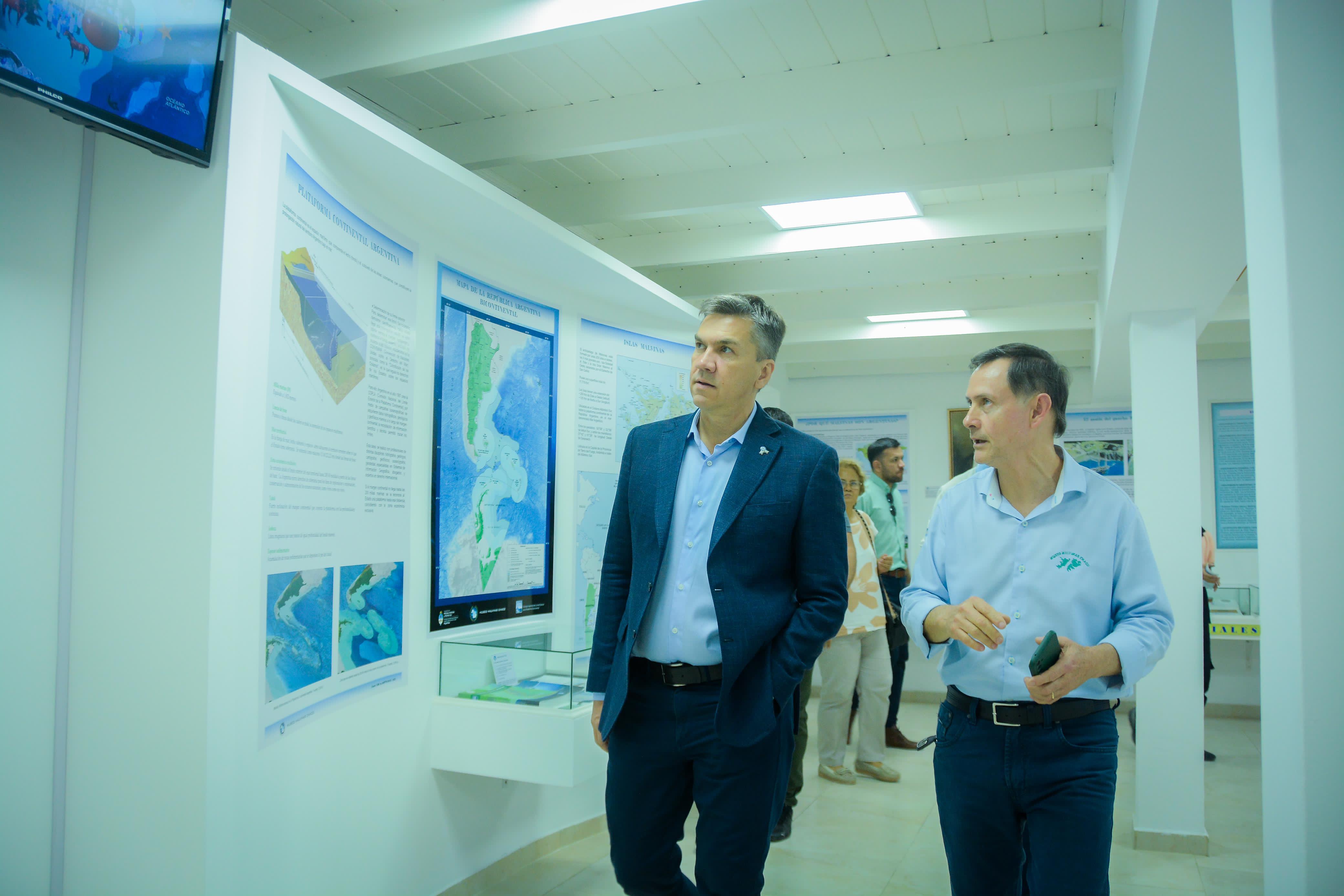 ZDERO VISITÓ EL MUSEO DE MALVINAS CHACO Y DESTACÓ LA LABOR DE LOS EX COMBATIENTES PARA MANTENER VIVA LA HISTORIA