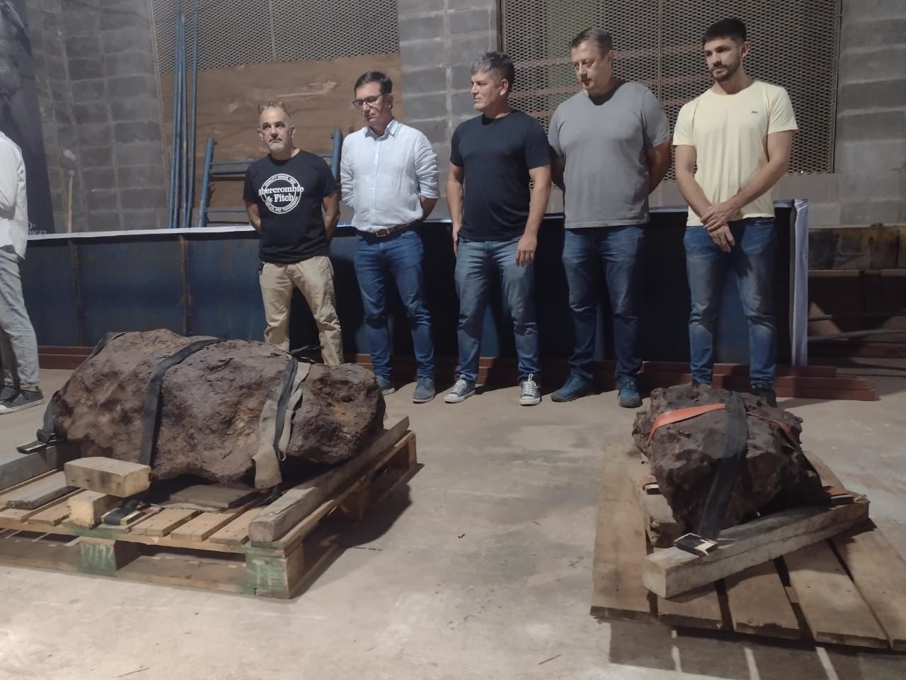 EL GOBIERNO DEL CHACO RECUPERÓ DOS METEORITO