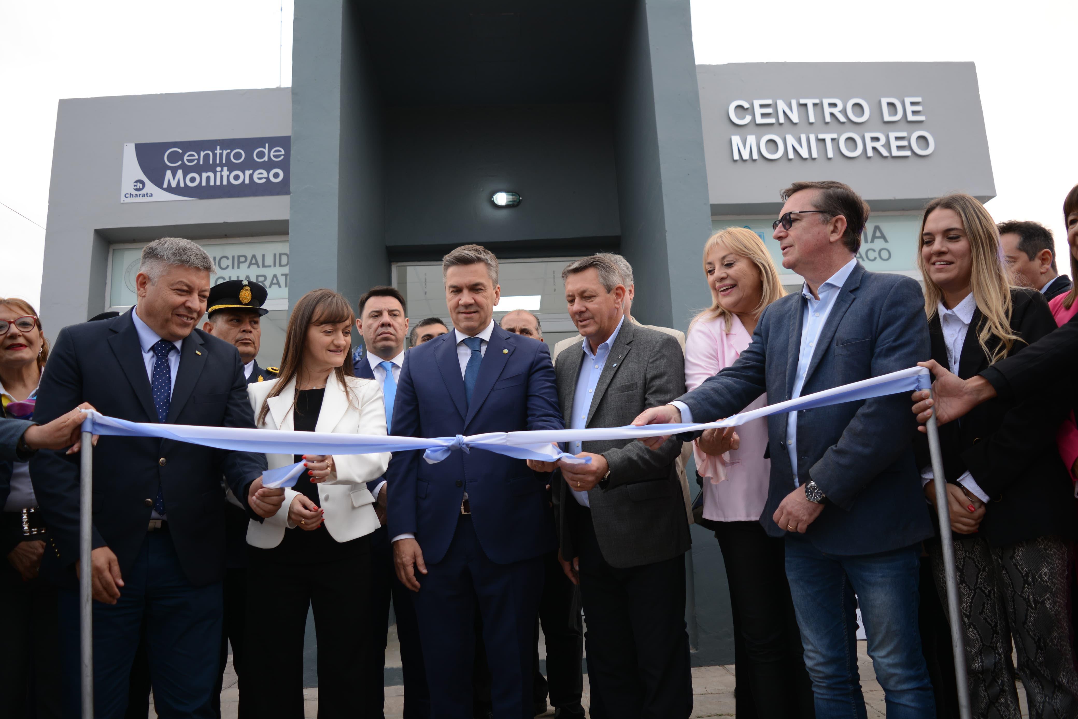 CHARATA: ZDERO INAUGURÓ EL CENTRO DE MONITOREO MUNICIPAL Y DIVISIÓN 911