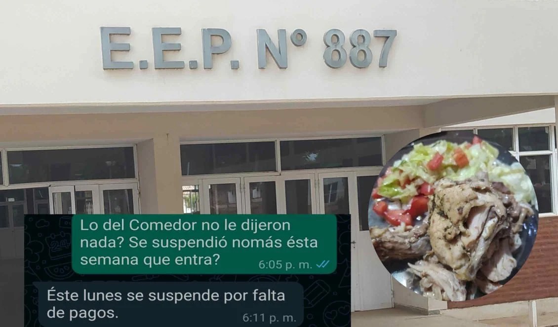 Crisis alimentaria en la Escuela N° 887 de Fuerte Esperanza: Niños llevan semanas sin recibir almuerzo.