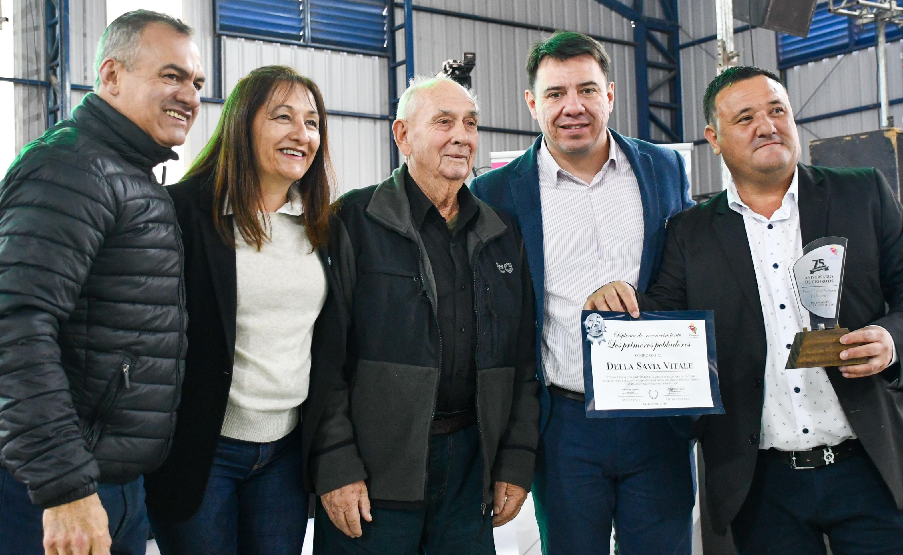 CHOROTIS: EL GOBIERNO PROVINCIAL ACOMPAÑÓ EL ANIVERSARIO 75 DE LA LOCALIDAD