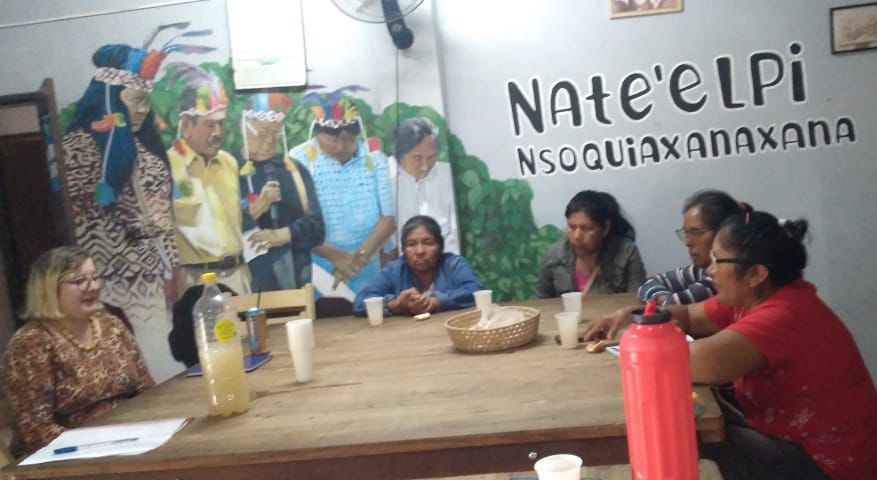 PRODUCCIÓN MANTIENE EL ACOMPAÑAMIENTO A INSTITUCIONES DE ARTESANAS QOM