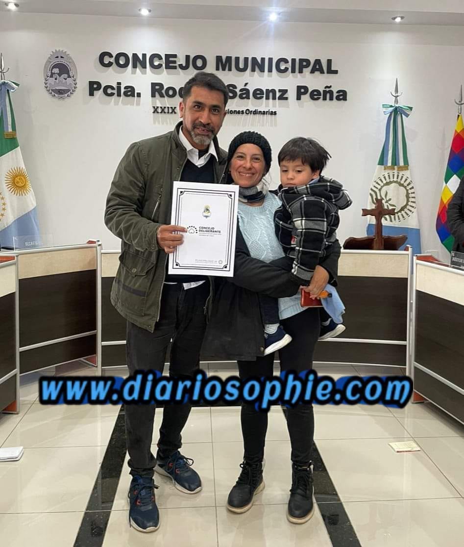 El Alejandro Escalante de Sáenz Peña fue reconocido por su labor en la comunidad.