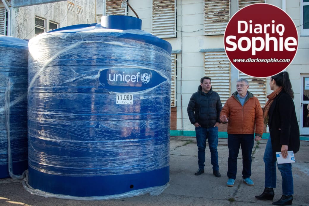 CONVENIO CHACO-UNICEF: SE COMENZARÁN A INSTALAR  TANQUES DE AGUA EN EL INTERIOR PROVINCIAL