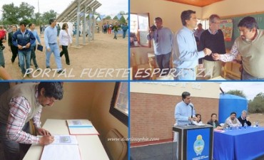 Jorge Capitanich Inauguró edificio Anexo de la EEP N° 882 “La Guarida”