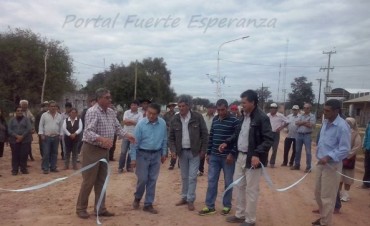 Consorcio Caminero N° 103 Inauguro 10 cuadras de Ripio