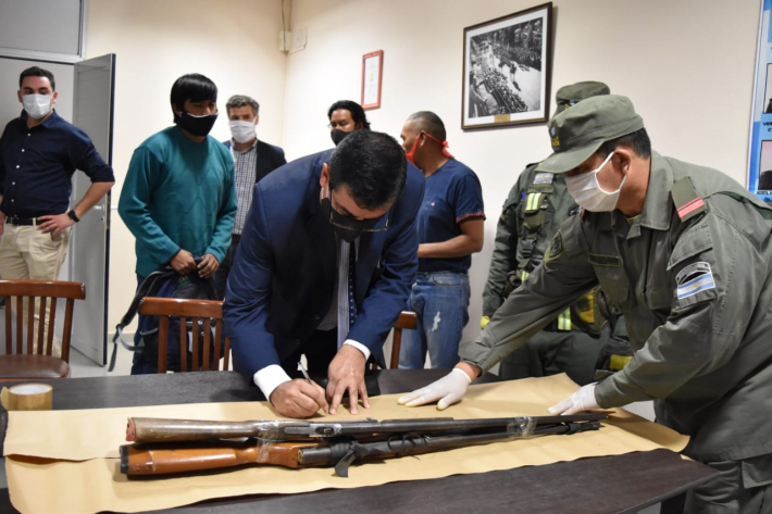 Tras entregar sus armas, la Guardia Whasek funcionará como organización ambiental en El Impenetrable