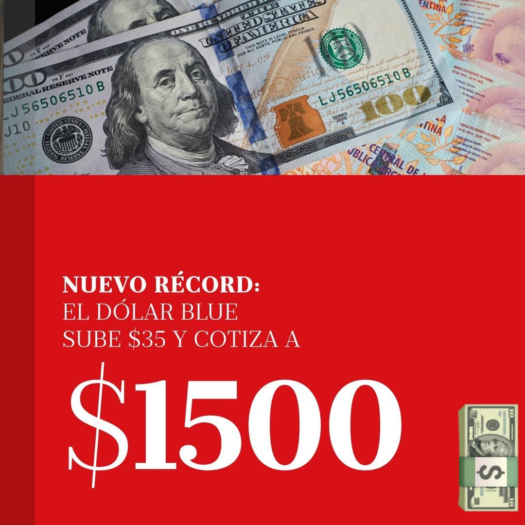NUEVO RECORD DEL DÓLAR