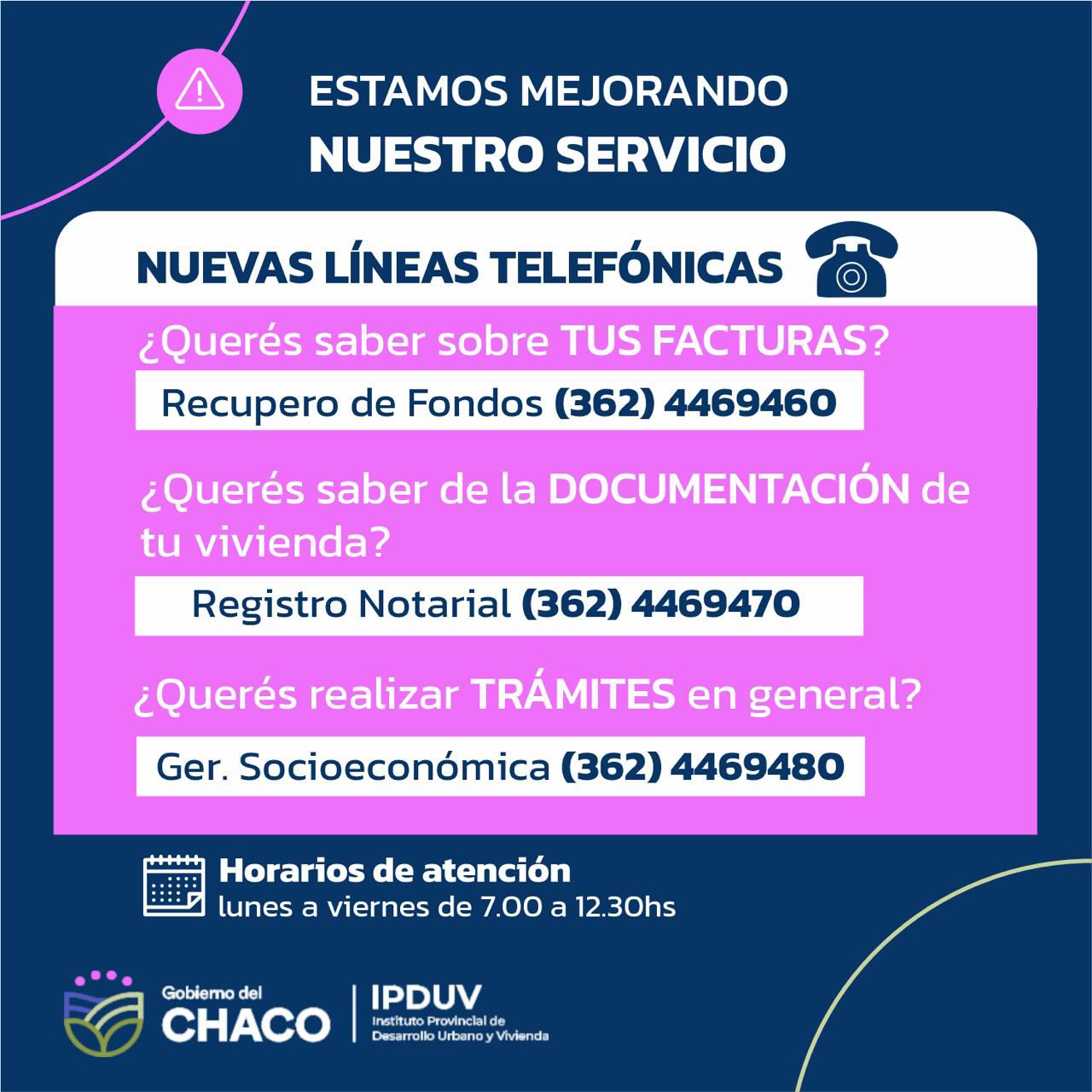 FACILITANDO EL ACCESO: NUEVAS LÍNEAS DEL IPDUV PARA CONSULTAS RÁPIDAS Y EFECTIVAS