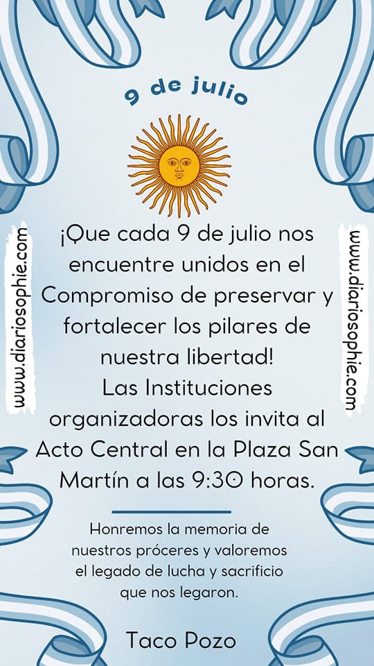¡Celebremos juntos el Día de la Independencia!