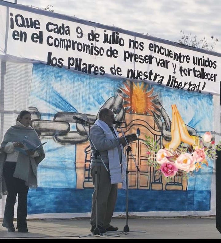 Taco Pozo vibró de patriotismo en un emotivo acto por el 9 de julio | 2024.