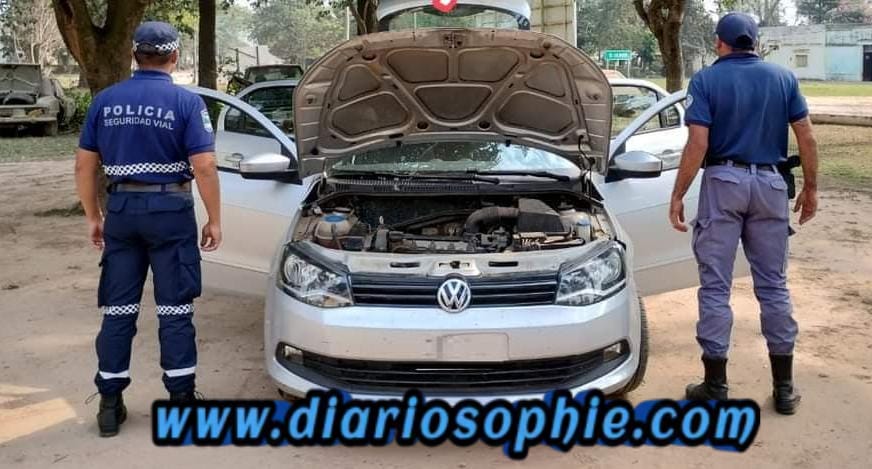 El Colorado: La Policía recuperó un automóvil sustraído, en Bs. As.