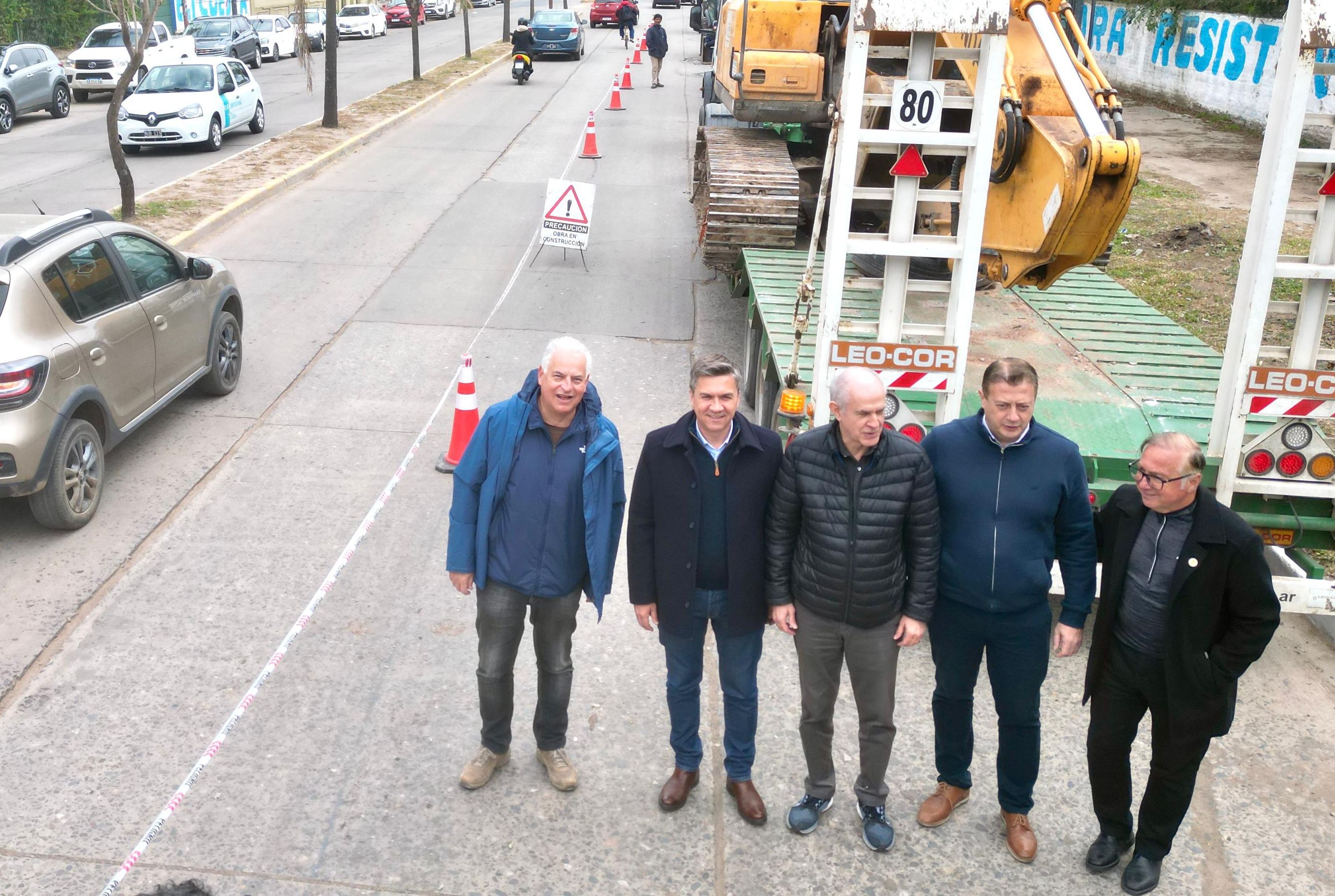 RESISTENCIA: EL GOBERNADOR ZDERO LOGRÓ LA OBRA DE LA AV. 9 DE JULIO
