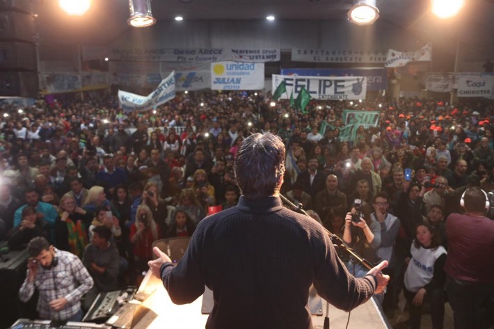 Capitanich en Villa Ángela: “No hay aparato que valga, cuenten conmigo para recuperar Chaco”
