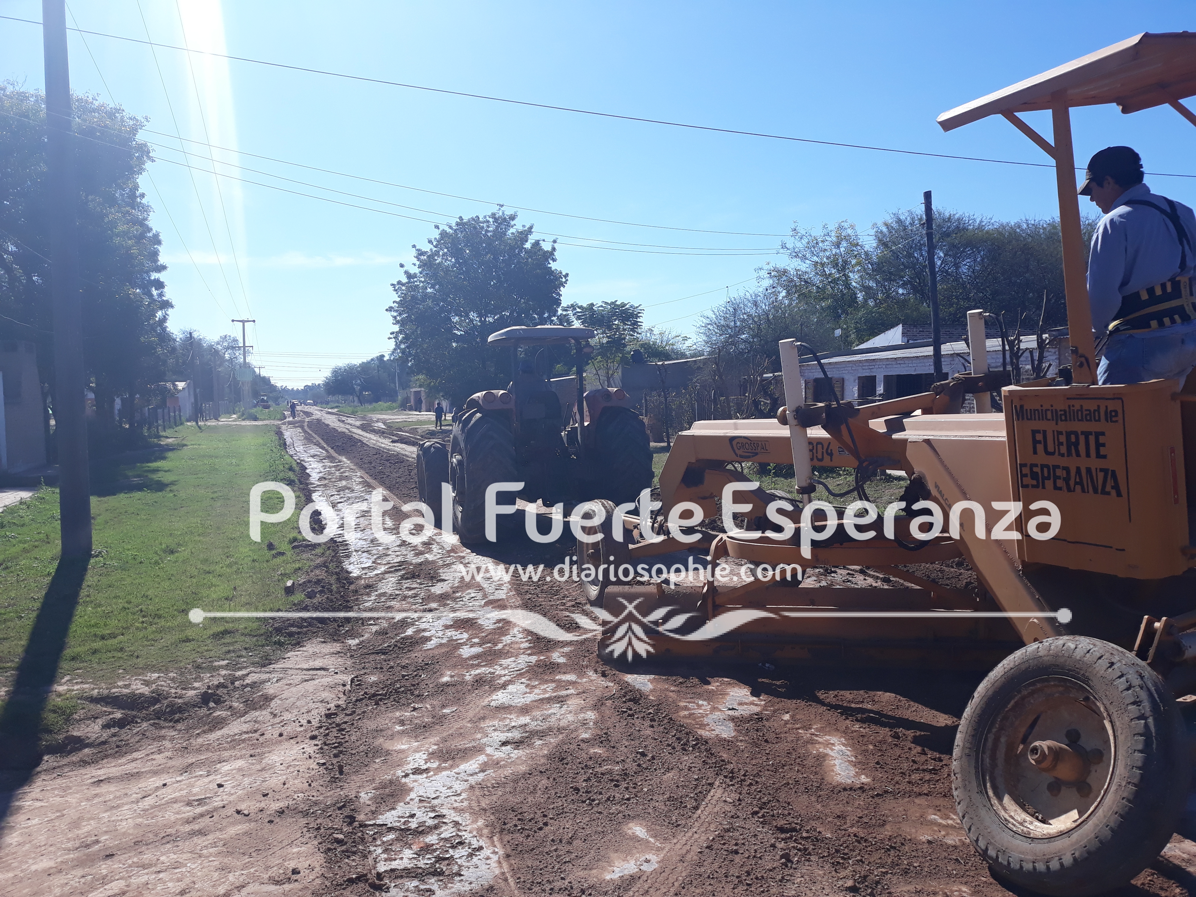 Fuerte Esperanza: Arreglos de Calles