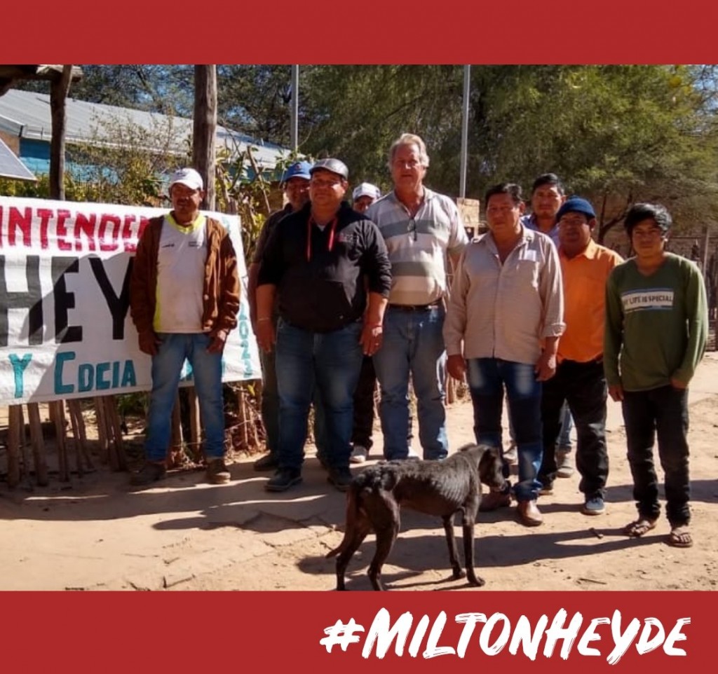 Milton Heyde visitó Campo El Niño y otros Parajes