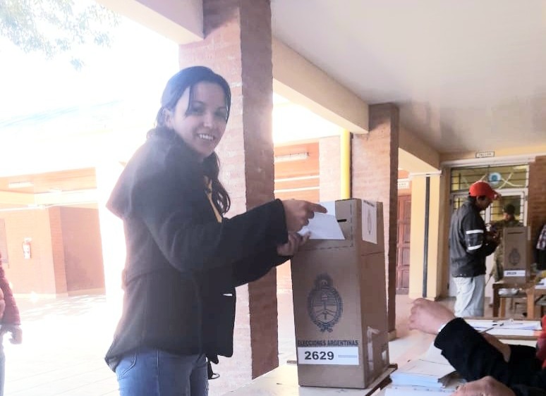 Fuerte Esperanza: Eugenia Mercado ya emitió su Voto | PASO 2019