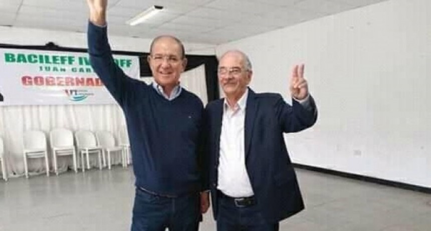 Bacileff Ivanoff confirmó a César Picón como su compañero de fórmula