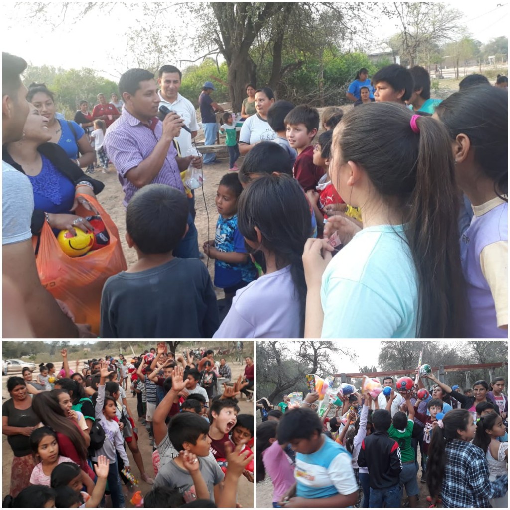 Festejos por el Día del Niño Organizado por la Juventud Radical de Fuerte Esperanza y Comandancia Frías 