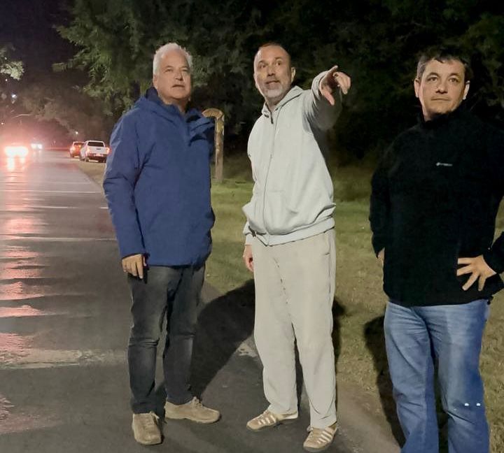 EL GOBIERNO PROVINCIAL MEJORA EL ALUMBRADO DE ACCESO A PUERTO TIROL