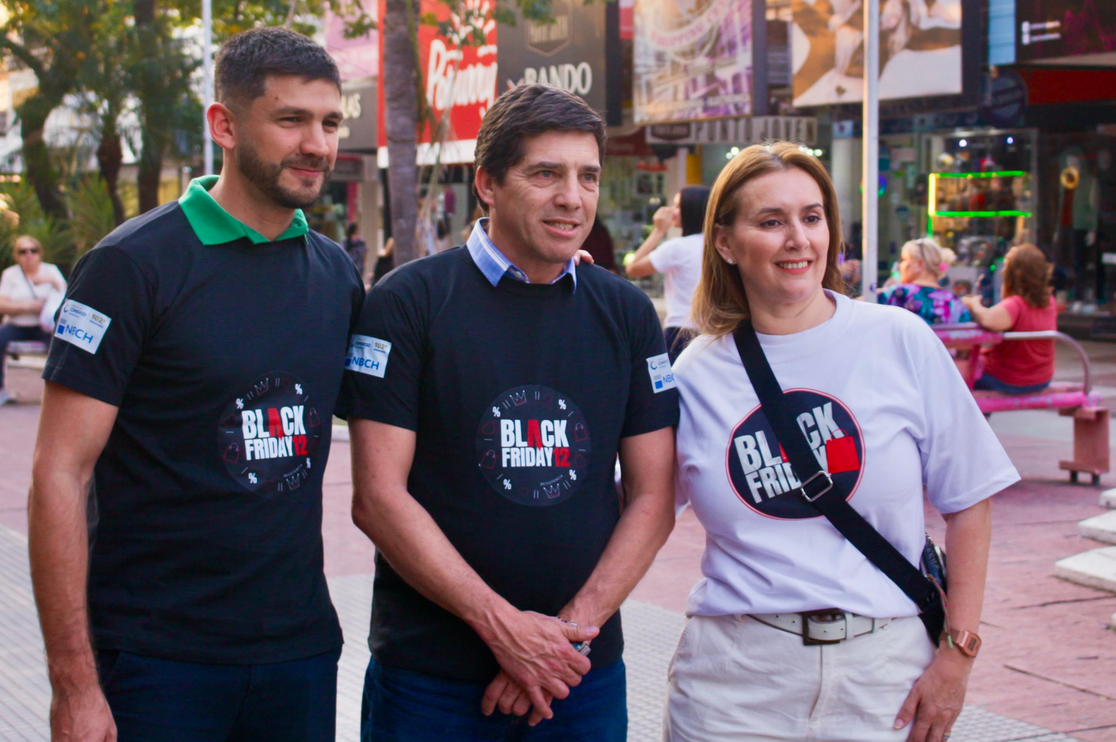 IMPULSO AL COMERCIO: EL GOBIERNO PROVINCIAL ACOMPAÑÓ LA PUESTA EN MARCHA DEL BLACK FRIDAY EN RESISTENCIA