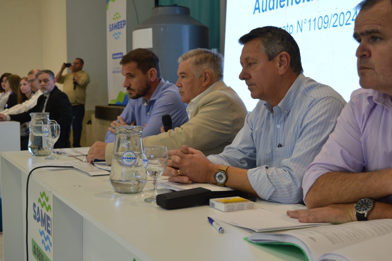 Charata: Sameep realizó hoy la Audiencia Pública para readecuar la tarifa de agua y cloaca.
