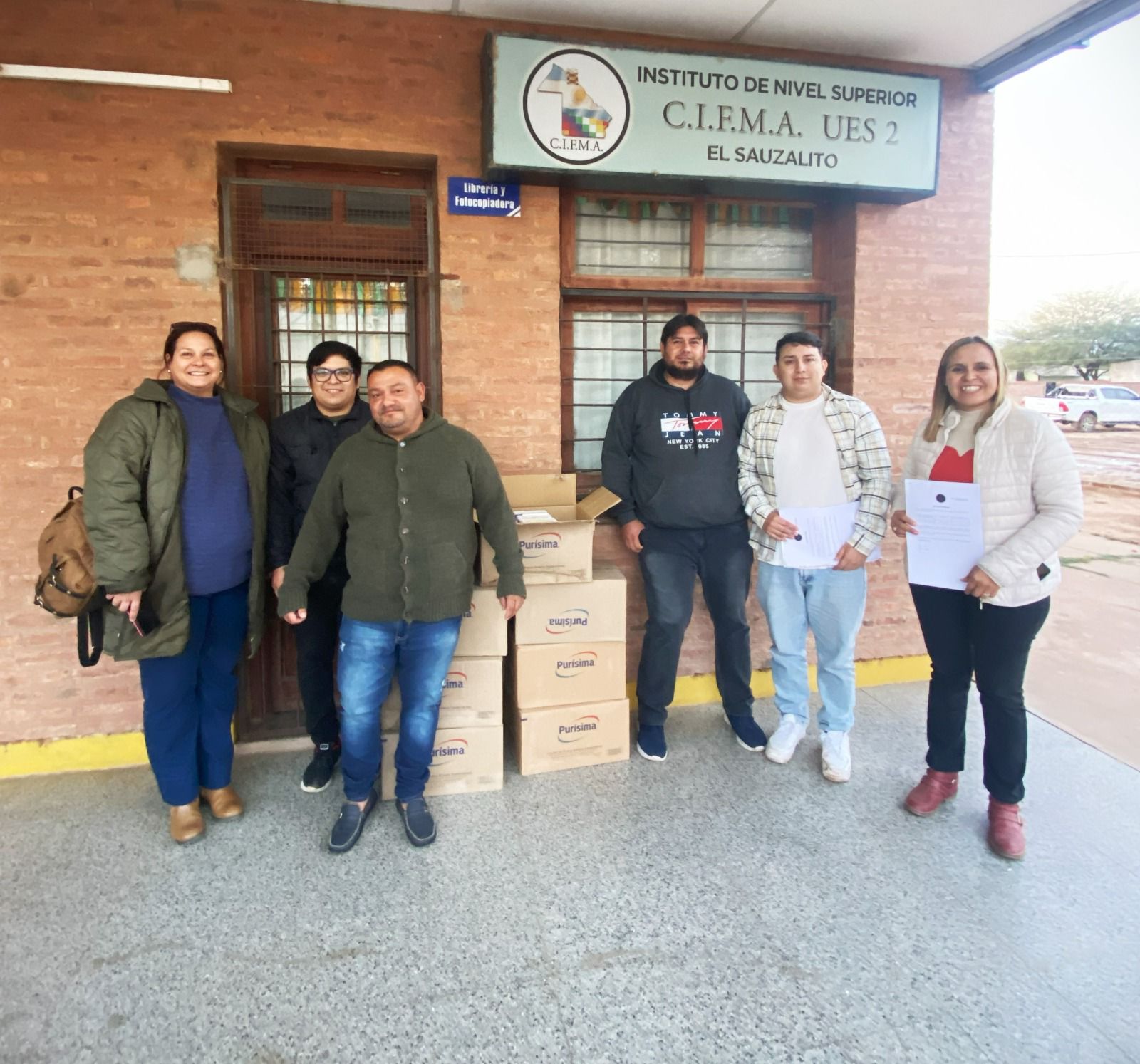 EL GOBIERNO PROVINCIAL FORTALECE EL SERVICIO DE COMEDORES ESCOLARES EN EL SAUZALITO