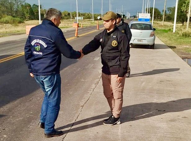 EL MINISTRO DE SEGURIDAD SUPERVISÓ EL PUESTO POLICIAL DE LA RUTA 11, EN JURISDICCIÓN DE MARGARITA BELÉN