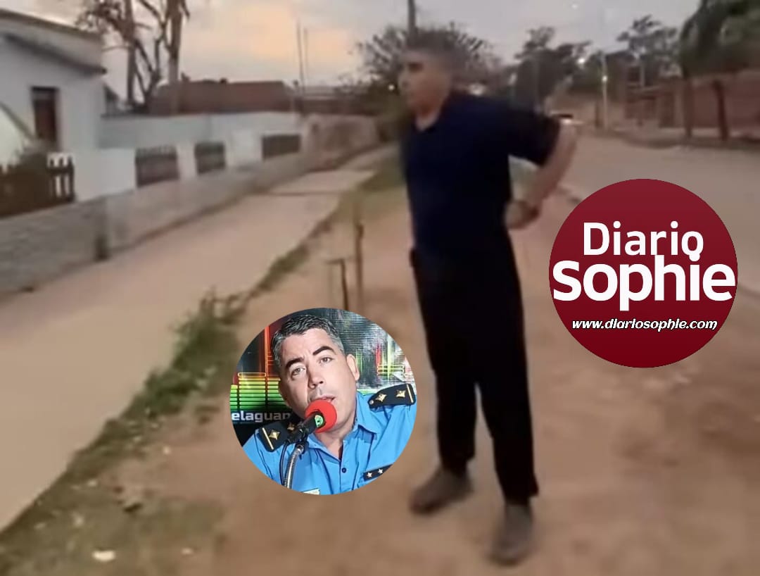 LA LOCURA DEL COMISARIO EN TACO POZO.