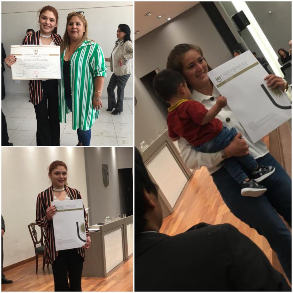 Profesionales de Fuerte Esperanza recibieron su Título en la UNNE