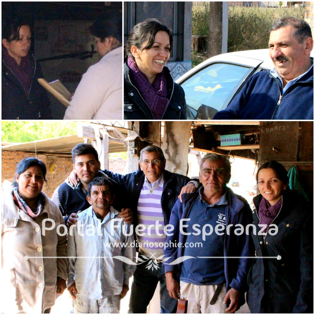 Eugenia Mercado: casa por casa, persona por persona. 