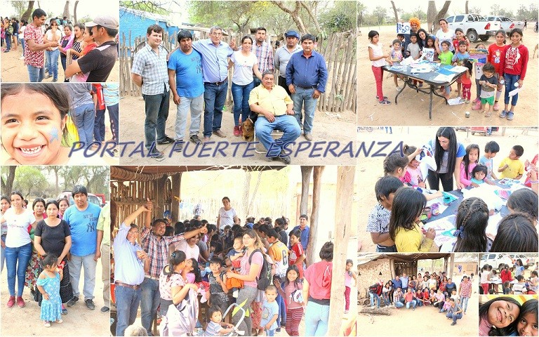 Fortín Belgrano: Eugenia Mercado y su Equipo Festejaron el Día del Niño.