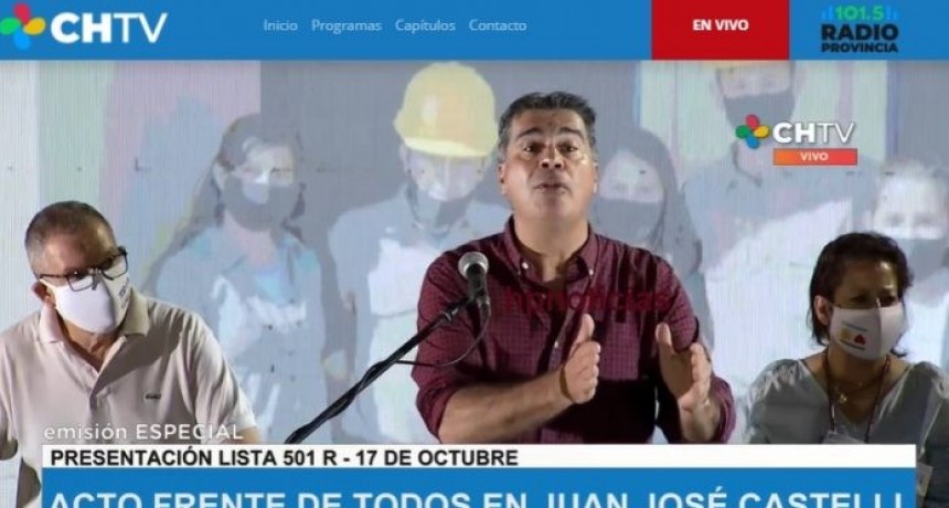 “Todos Chaco TV”: los medios públicos sólo transmiten la campaña de Capitanich