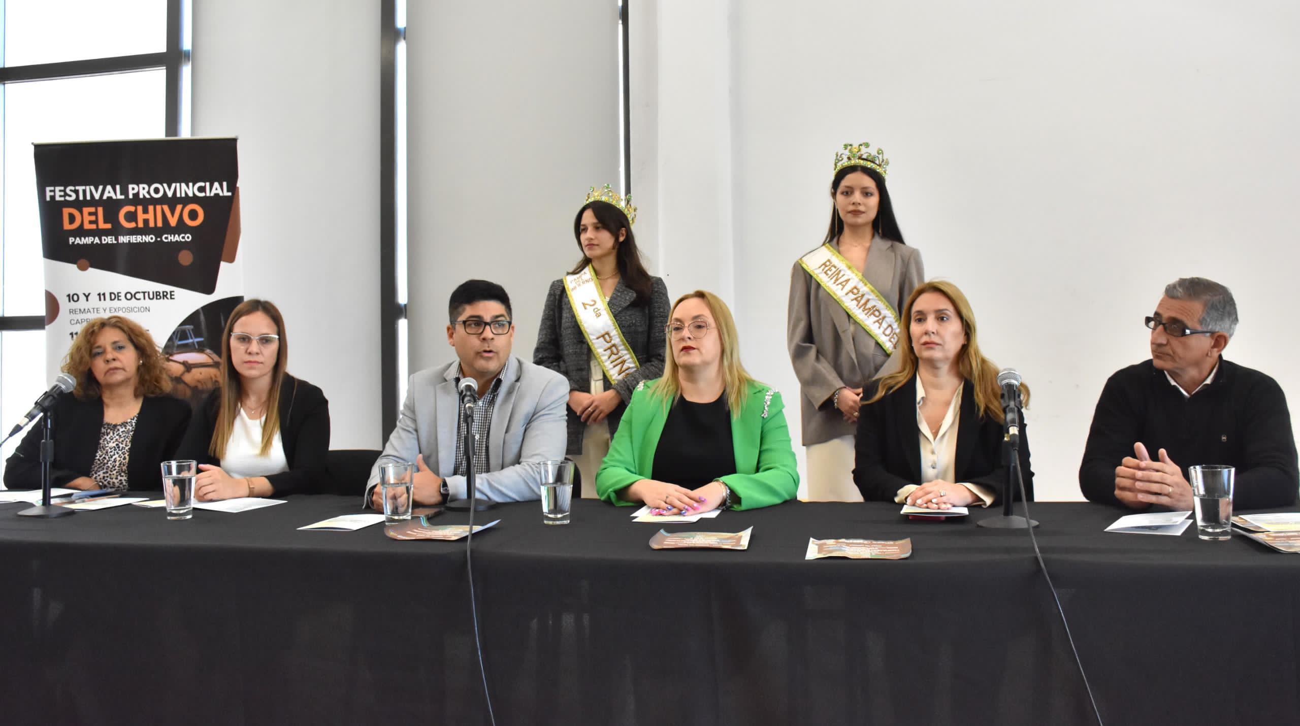 PAMPA DEL INFIERNO: PROVINCIA Y MUNICIPIO LANZARON LA FIESTA PROVINCIAL DEL CHIVO
