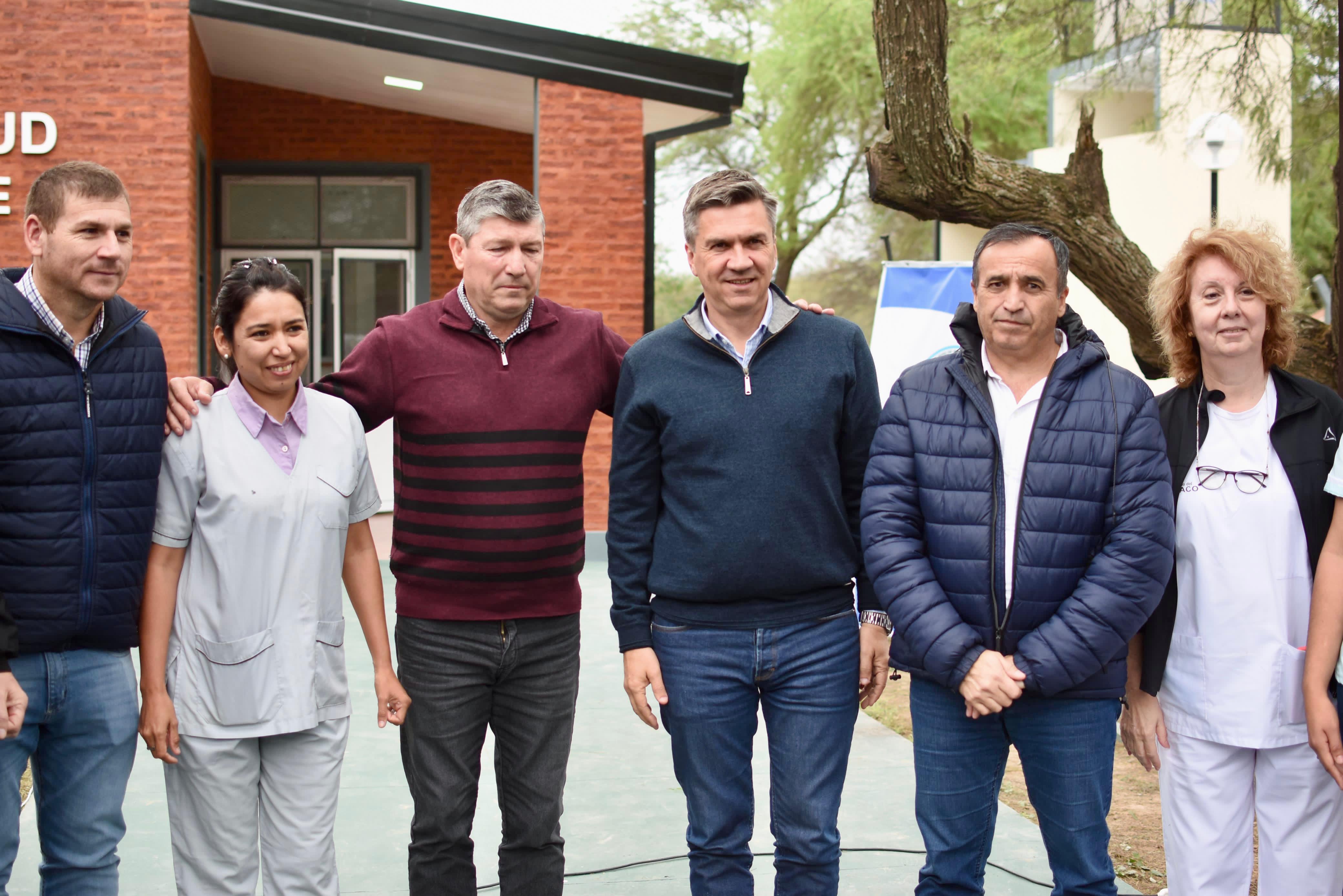 PUERTO LAVALLE: EL GOBERNADOR ZDERO INAUGURÓ UN CENTRO DE ATENCIÓN PRIMARIA DE LA SALUD