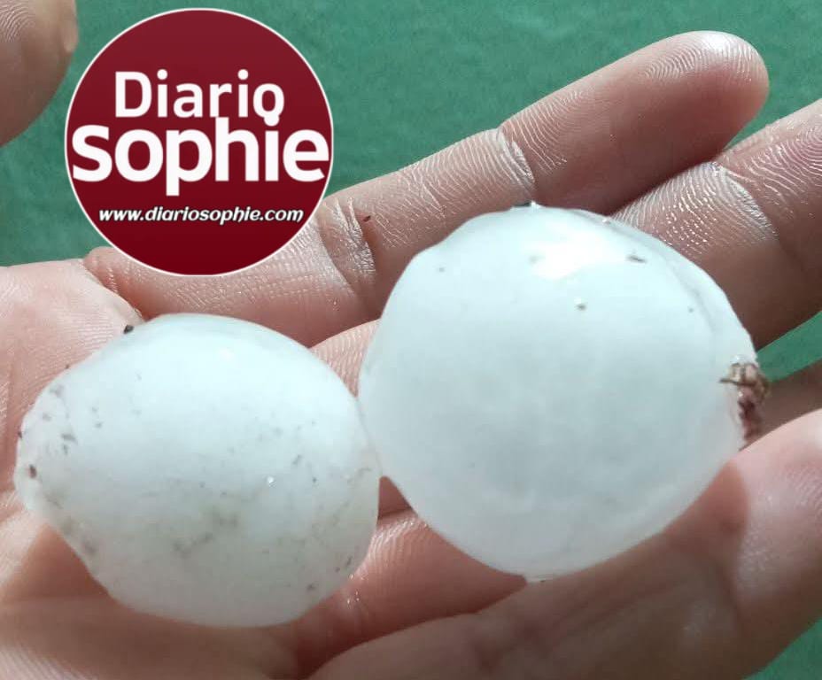 LA TORMENTA DE SANTA ROSA DEJÓ UN MANTO BLANCO EN EL CHACO.