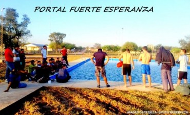 Francisco Oporto Capacitando en el CEF de Fuerte Esperanza