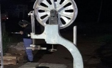 RECUPERAN MÁQUINA ROBADA