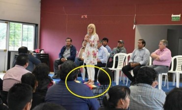 Elda Pértile pisoteó la bandera Wiphala el “Día de la Raza”