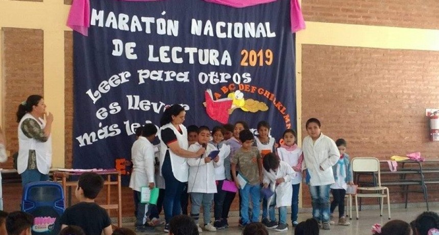 Fuerte Esperanza: 17° Maratón Nacional de Lectura.