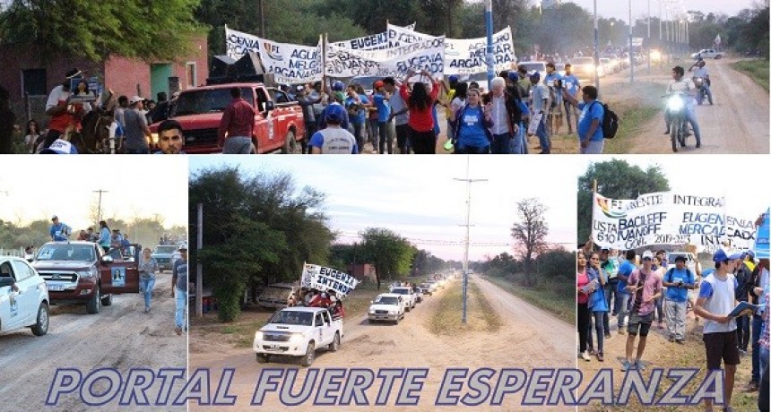 Fuerte Esperanza: El Frente Integrador colapsó las calles | Elecciones 2019-10-11