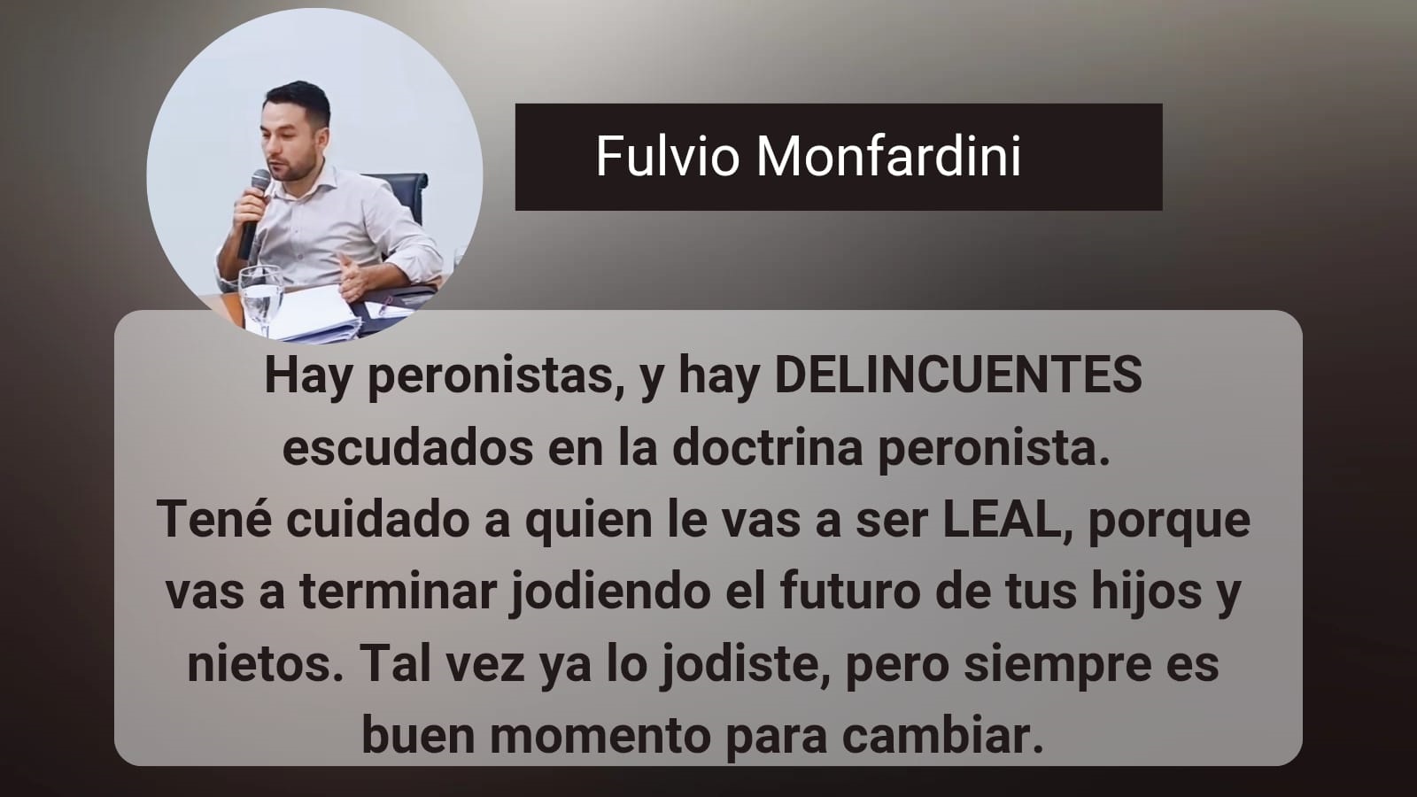 CRUCE POLÍTICO EN EL DÍA DE LA LEALTAD: CONCEJAL DE EL COLORADO APUNTA CONTRA 
