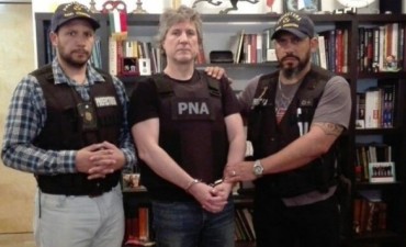 Detuvieron al ex vicepresidente Amado Boudou por una causa de enriquecimiento ilícito